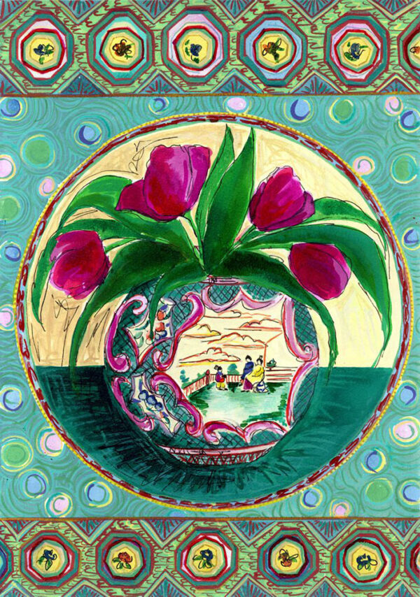 chinoiserie tulip by victoria england